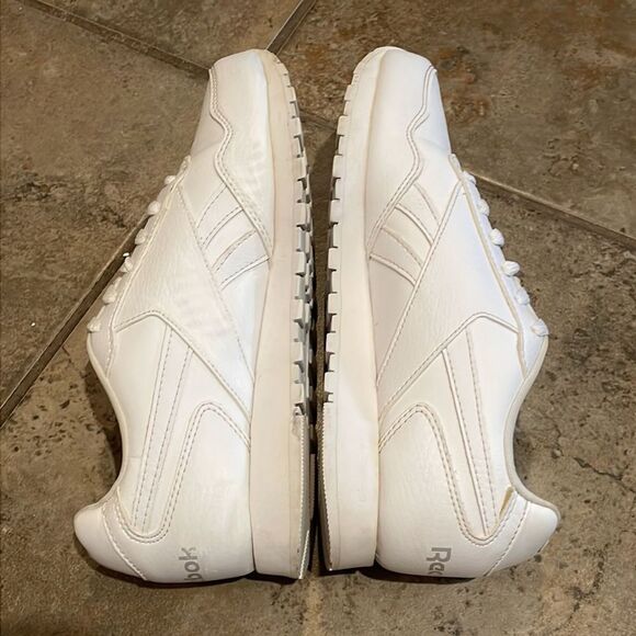 Reebok Classic White Leather Sneaker Shoe Mens 5.5 EU 37 1Y3501 Athletic - Picture 8 of 13
